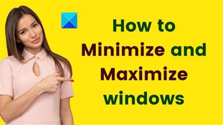 What happens when you maximize a window