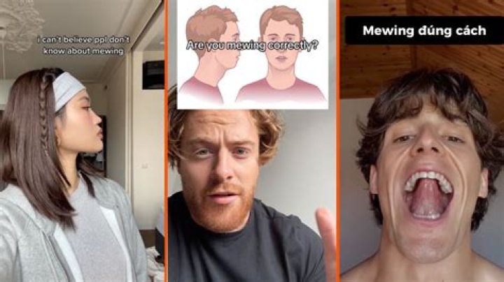What is mewing on TikTok?