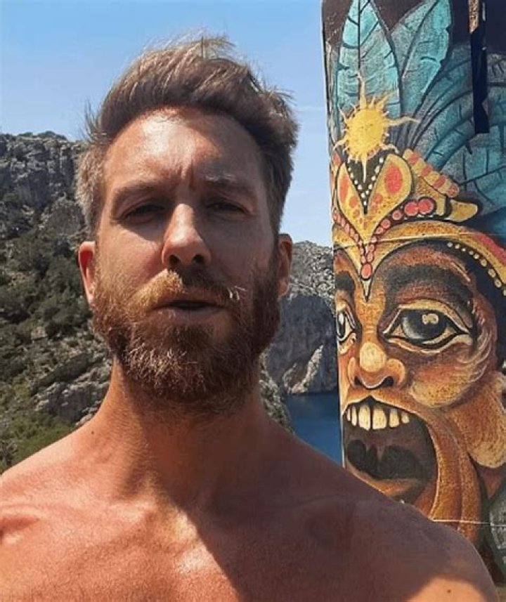 While Launching His Most Recent Record On Thursday, Calvin Harris Removed His Shirt To Display His Muscular Physique