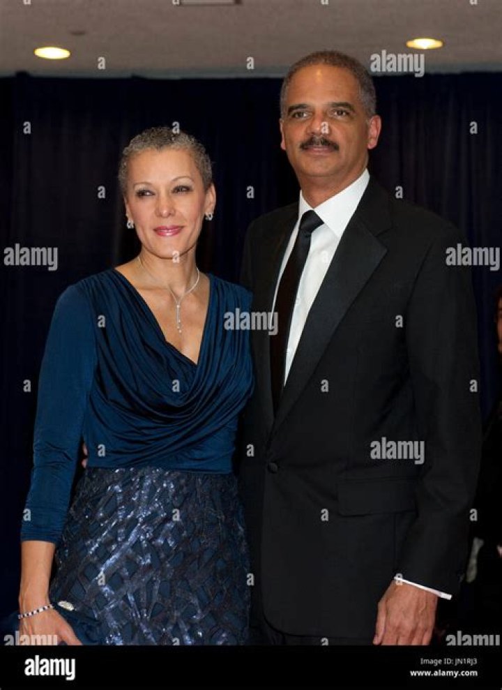 Who is Eric H. Holder wife Sharon Malone?