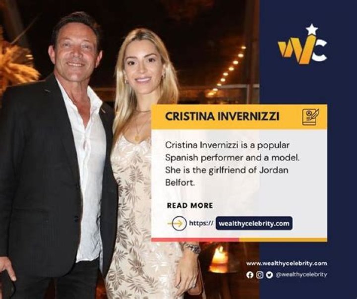 Who is Jordan Belfort wife Cristina Invernizzi?