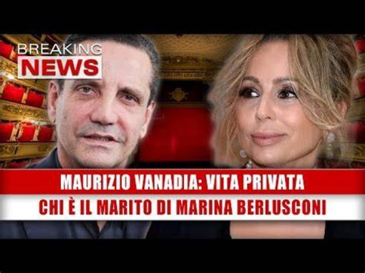 Who is Maurizio Vanadia, Marina Berlusconi’s husband?