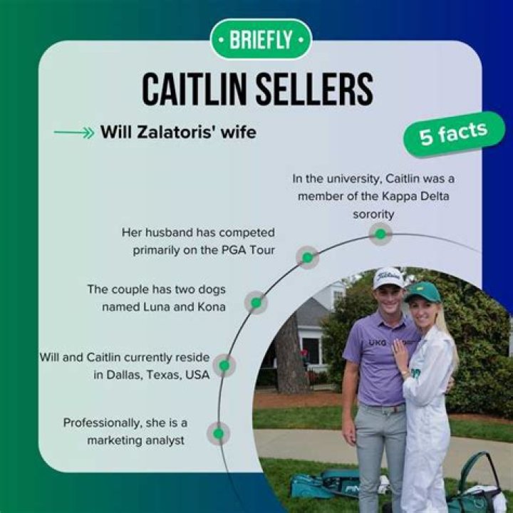 Is Will Zalatoris engaged to Caitlin Sellers?