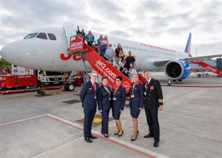 Woman strips and ran through Jet2 plane