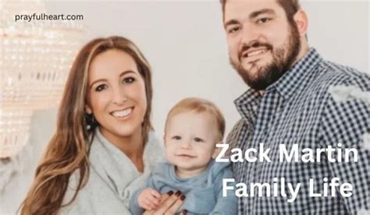 Zack Martin family, wife, children, parents, siblings
