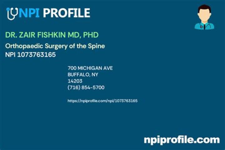 Dr. Zair Fishkin, MD – Buffalo, NY